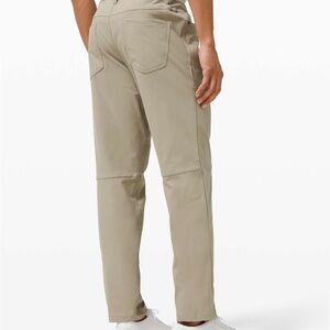 ABC Lululemon men's pants, khaki and beige, size 36